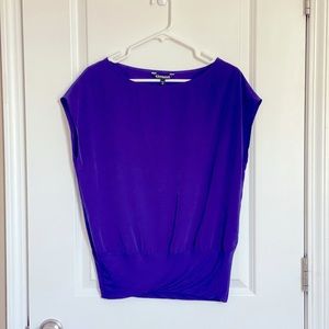Express purple blouse